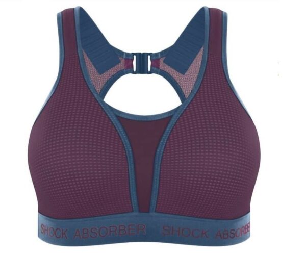 Shock Absorber Ultimate Run Sport bh Padded – Aubergine