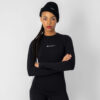 Champion Seamless Base Layer Crewneck Top Longsleeve Black