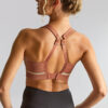 Panache Freedom Non Wired Non Padded Sport BH  - Sienna Rose/Chalk