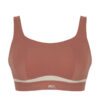 Panache Freedom Non Wired Non Padded Sport BH  - Sienna Rose/Chalk