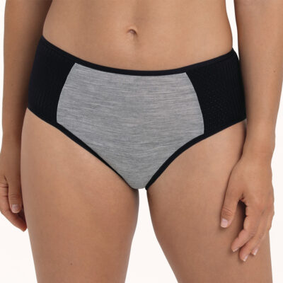 Anita Active Sportslip high waist+ - blackmelange
