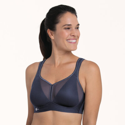 Anita Air Control Deltapad sport bh zonder beugel - blue iris