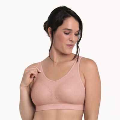 Anita Care Essential Lace Prothese Bralette - Rosewood