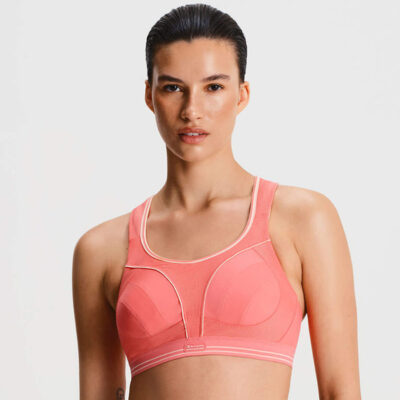 Shock Absorber Ultimate Run Sports Bra - Coral