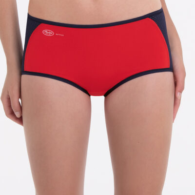 Anita Sportslip - Red/Blue Iris