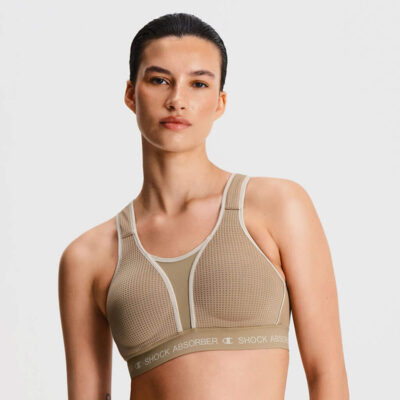 Shock Absorber Ultimate Run Sport BH Padded - Sand Pepper Khaki